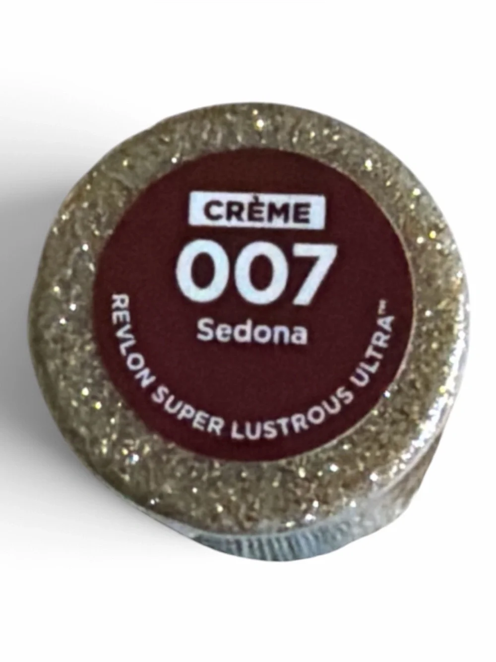Revlon Super Lustrous Ultra Crème Lipstick Sedona 007 Burgundy New Sealed
